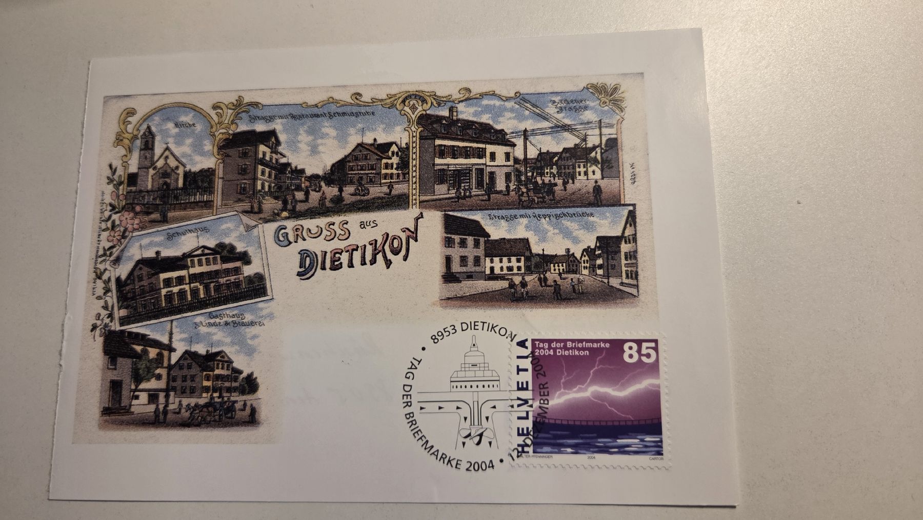 Tutti i francobolli: 2004 Tag der Briefmarke Dietikon Combo – Usato da Arni AG venduto da Moth68 1