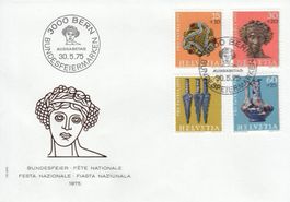 1975 Pro Patria FDC Bundesfeier