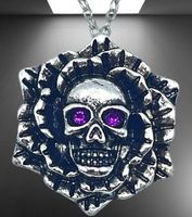 ☠️ Einzigartiger ROSEN-SKULL Anhänger mit Halskette 🌹💫