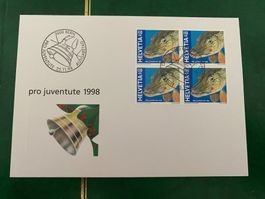 Ersttagsbrief Pro Juventute 1998 Bern gebraucht
