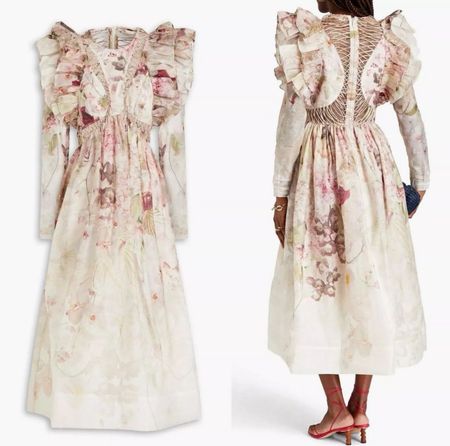 Zimmermann Silk Gown [Rrp $2800]