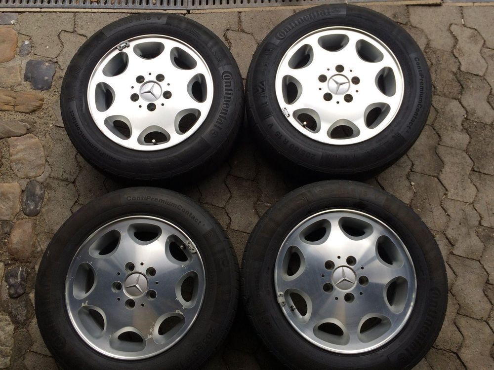 Originalräder zu Mercedes 190E 7J*15 Kaufen auf Ricardo