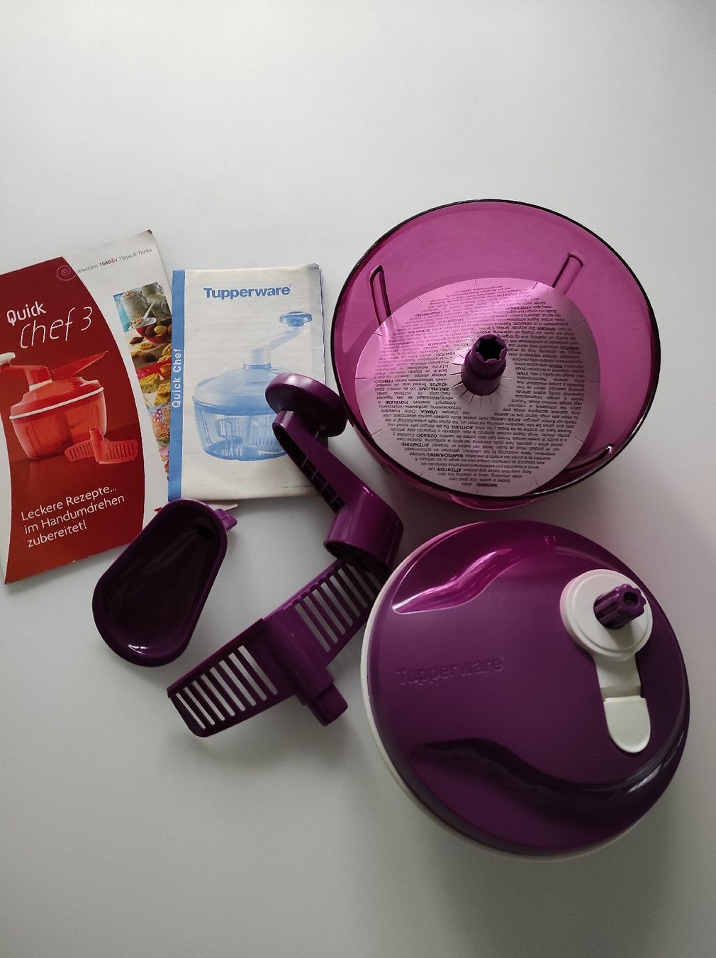 Tupperware Contenitori & Simili: Tupperware Quick Chef 3 – Nuovo e nell'imballaggio originale da Schwarzenbach LU venduto da killer08 1