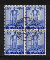 Pro Patria 1936, Nr. W4 im 4er-Block ʘ