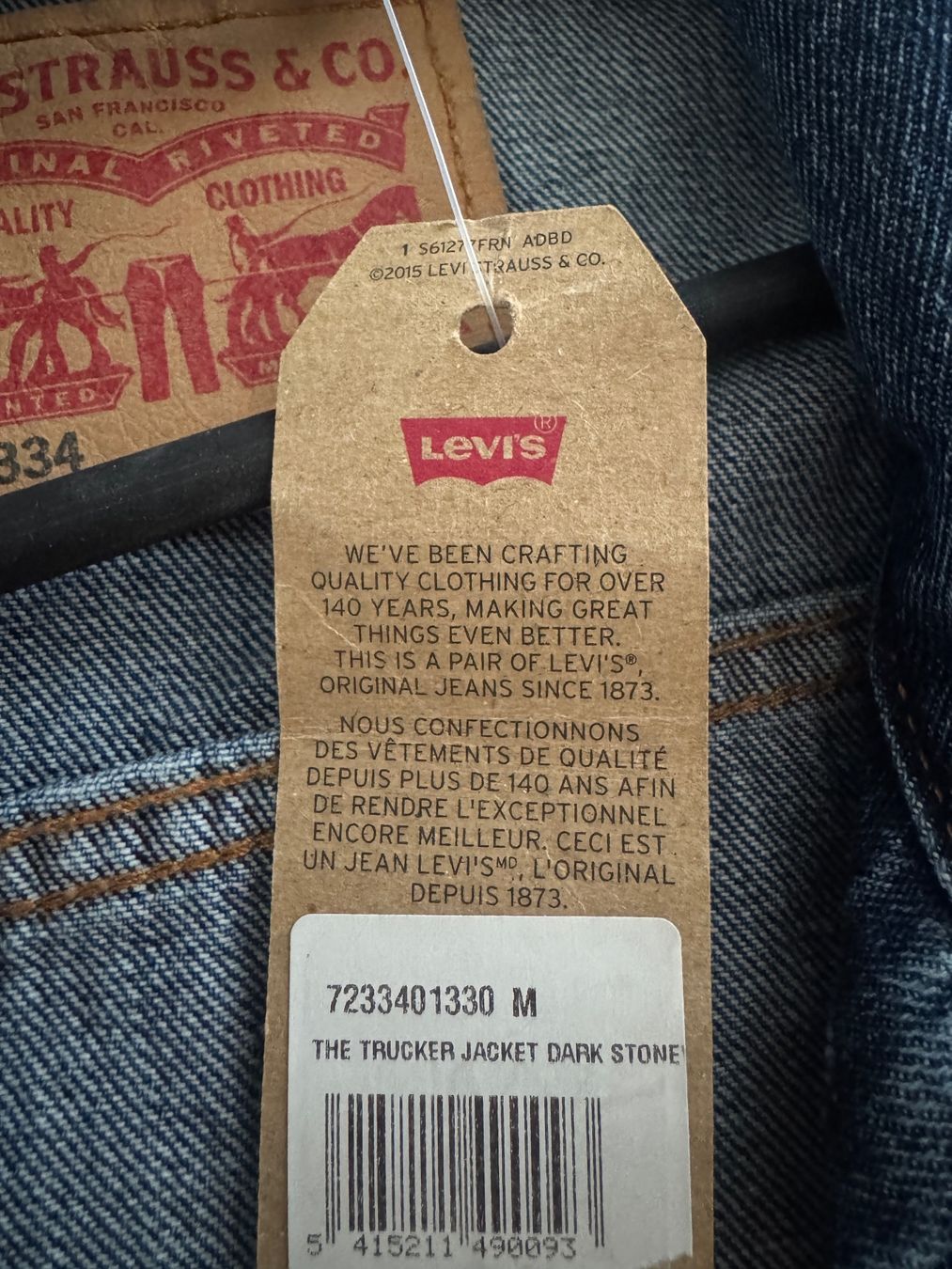 Levi's Giacche: Levi‘s Jeans Jacke – Nuovo e nell'imballaggio originale da Basel venduto da ResetX 1