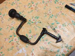 Hand - Bohrmaschine Schmied Fasslochbohrer Schneckenbohrer