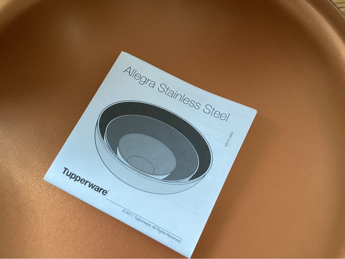 Tupperware Behälter & Ähnliches: Tupperware-Set Aluminium 4 Stück, Soonderausgabe – Neu und originalverpackt aus Wassen UR von SABDOM 1