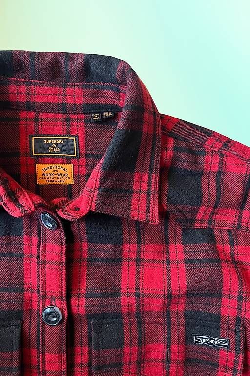 Camicie, T-shirt & Polo: Zwei Superdry Flanellhemden – Usato da Bern venduto da A_Bern 2