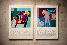 Sérigraphies Pop Art moderniste Dan May