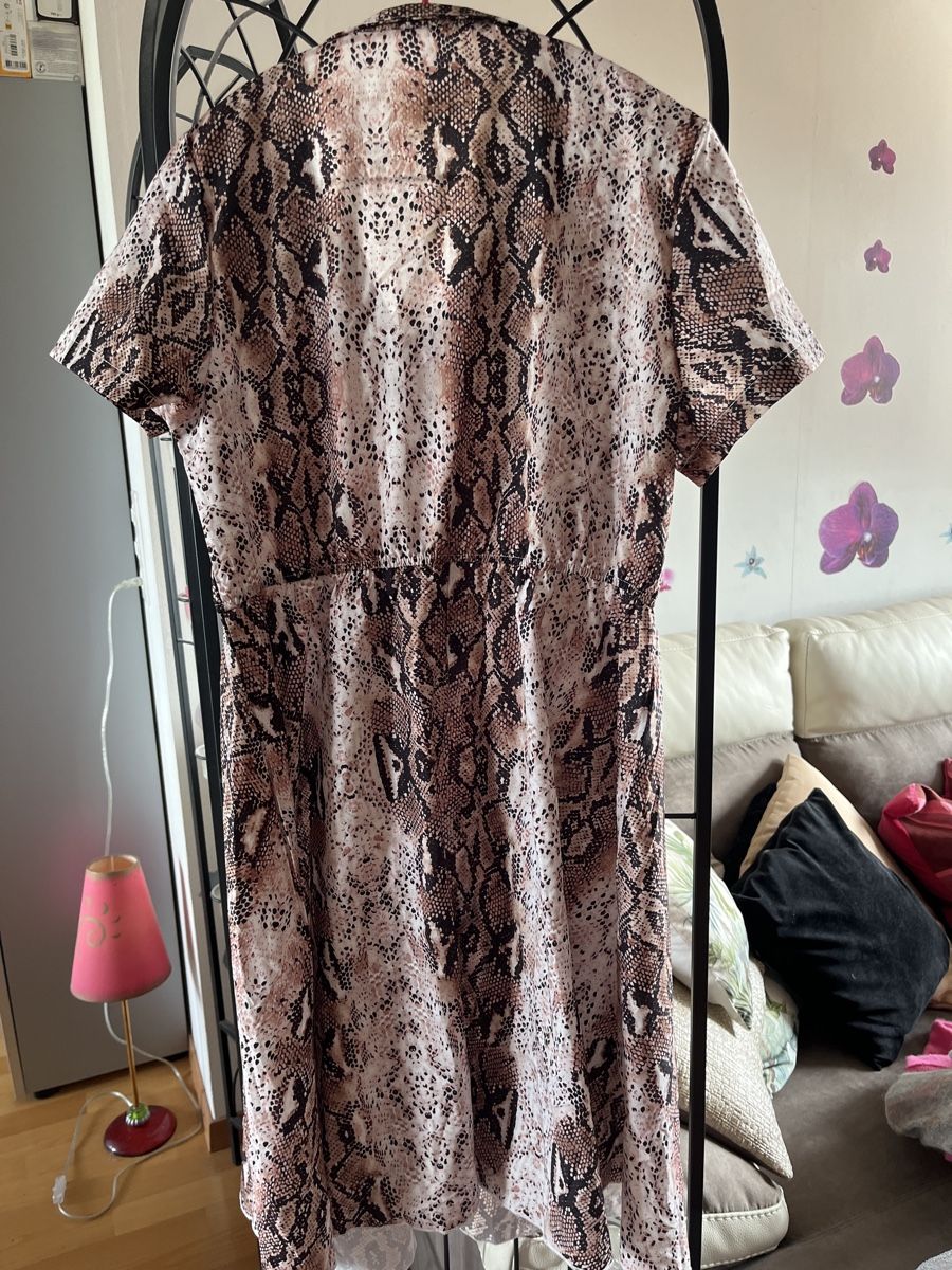 Vestiti: Robe d'été imprimé serpent, taille M, neuve – Nuovo e nell'imballaggio originale da Genève venduto da Libellule477 6