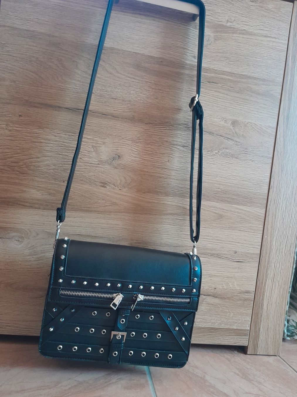 Taschen für Damen: Sac à main GOTHIC PUNK MÉTAL CLOUTÉ BLACK – Gebraucht aus Allens von MADE.IN.ROCK.N.ROLL 2