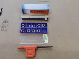 Bohrstange mit Wendeplatten für Drehbank / CNC / Modellbau