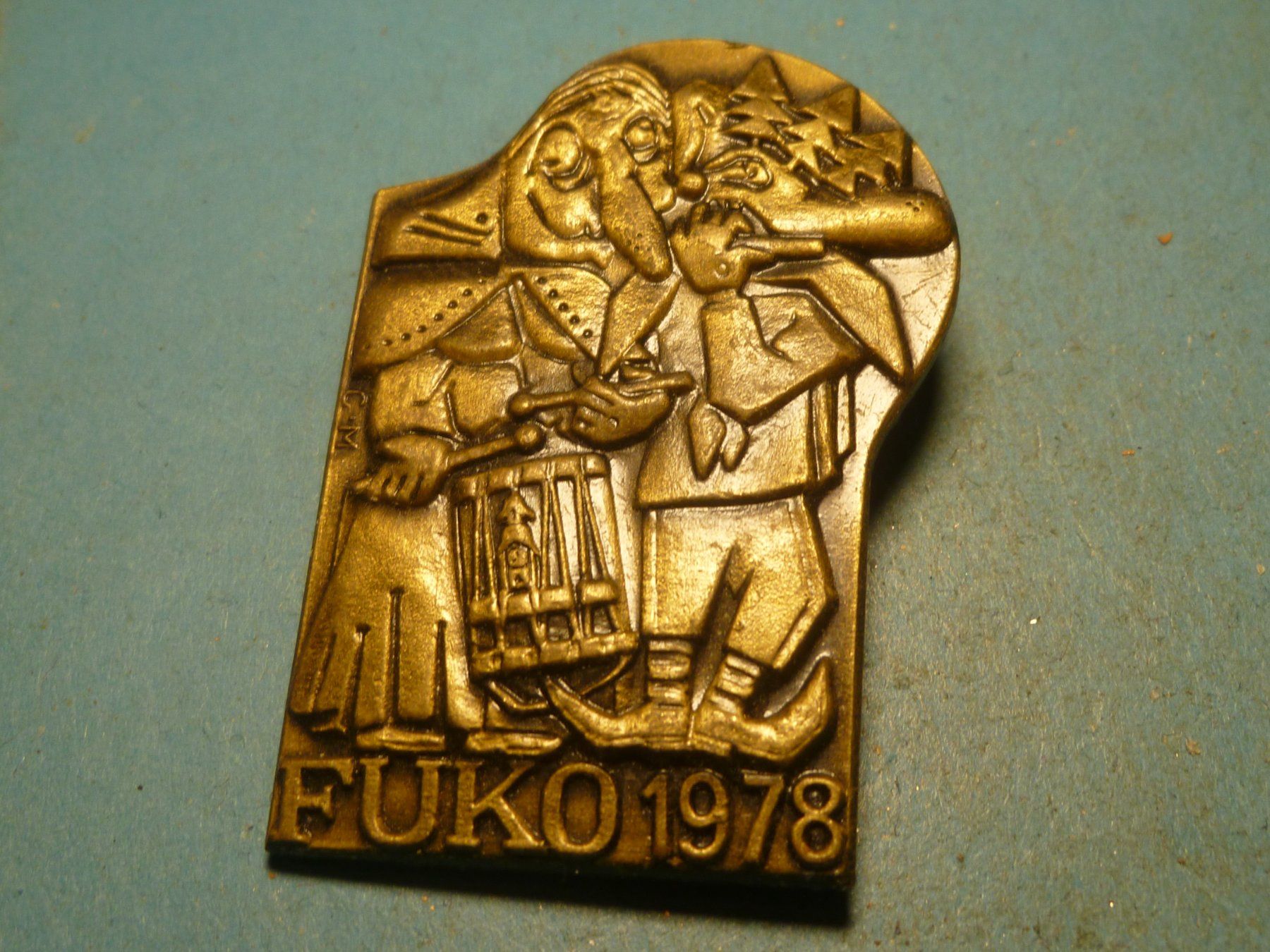 Placchette & Badge: OLTEN 1978 MESSING – Usato da Ried (Muotathal) venduto da Mandarin02