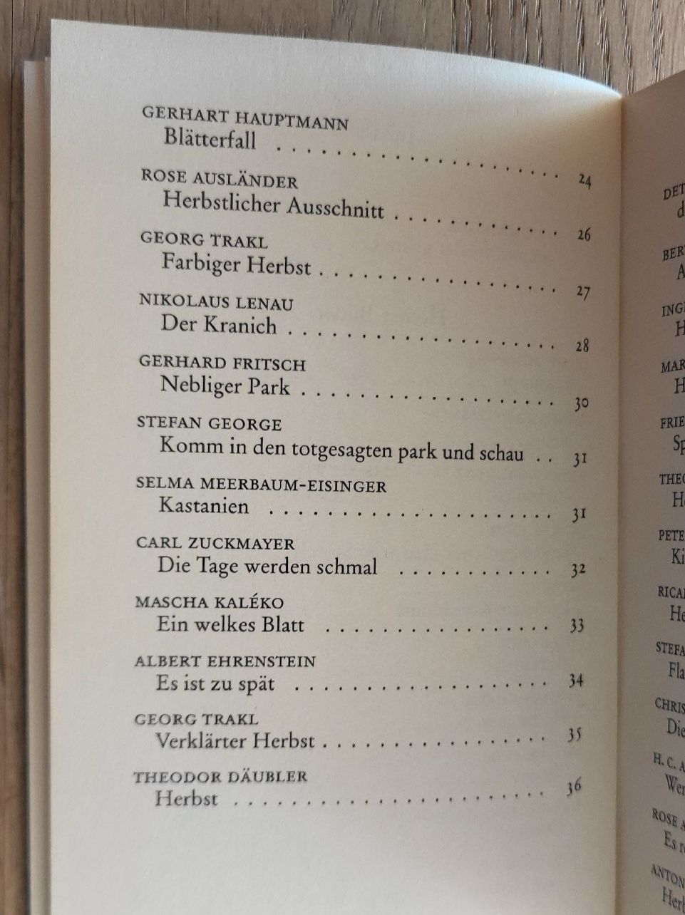 Libri: Herbstgedichte (Reclamheft) – Usato da Sennhof venduto da patrikbi 4