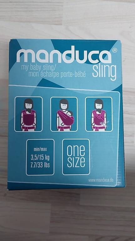 Manduca Marsupi portabebè: Manduca Sling Tragetuch, neuwertig – Usato da Schlieren venduto da Sant0ryu 2