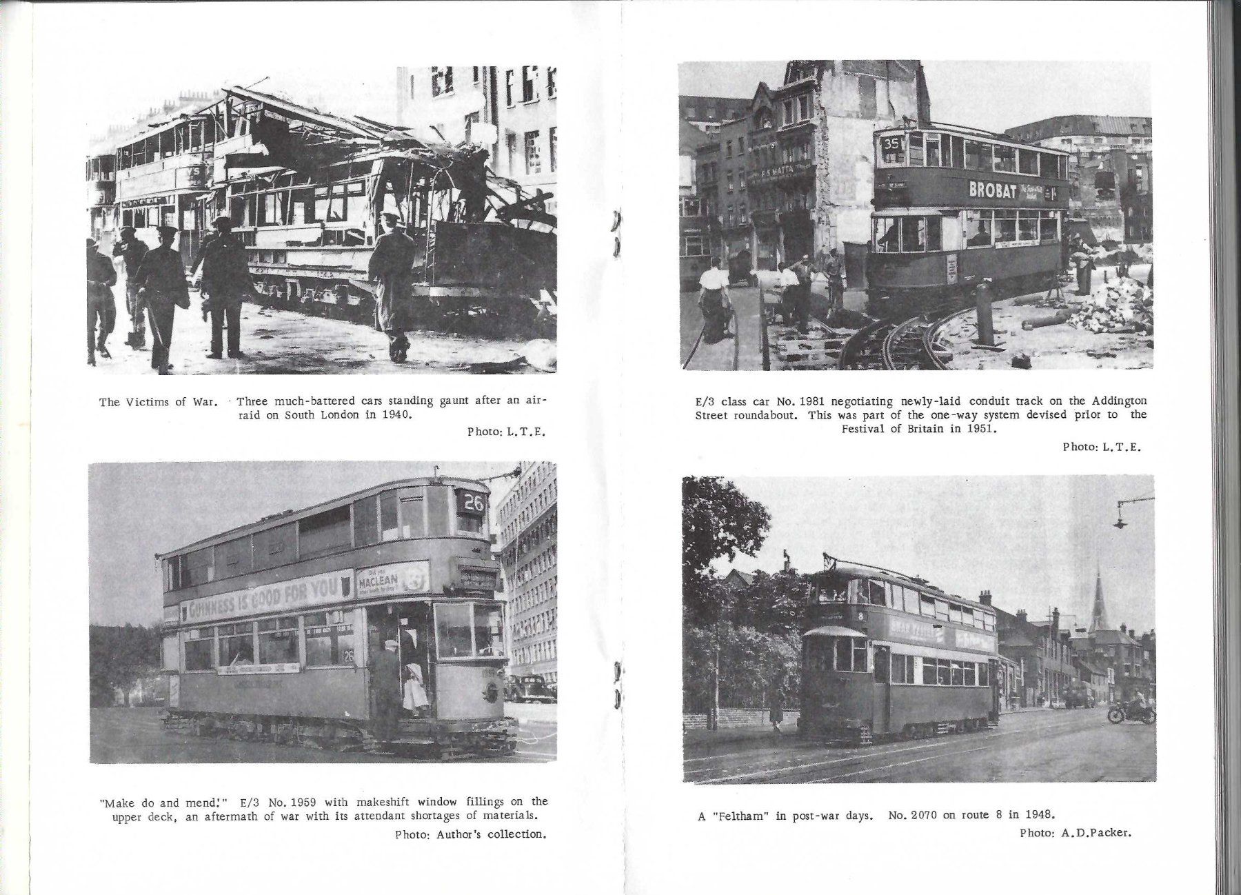 Bücher: London Transport Tramways Handbook – Gebraucht aus Horw von SwissSteamMemories 2