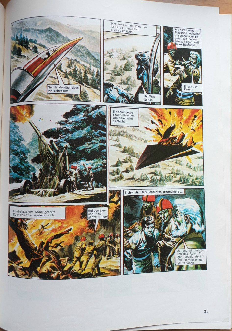 Fumetti: Comic - Trigan 5 - Der grosse Kampf – Usato da Niederuzwil venduto da lubimaja 3