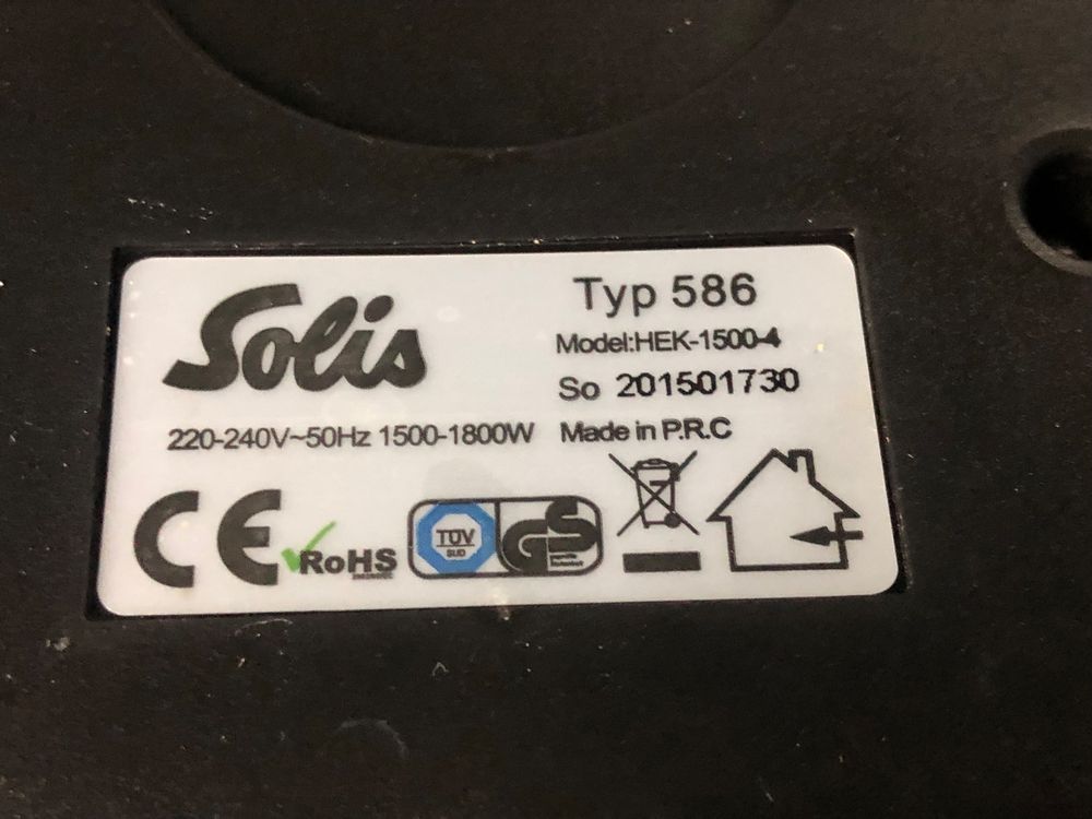 Solis Thermo Kettle Typ 586 ab 1. Kaufen auf Ricardo