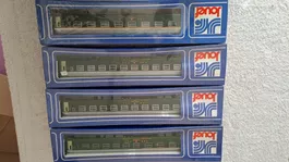 Jouef SBB 4 Personenwagen H0 GL/20