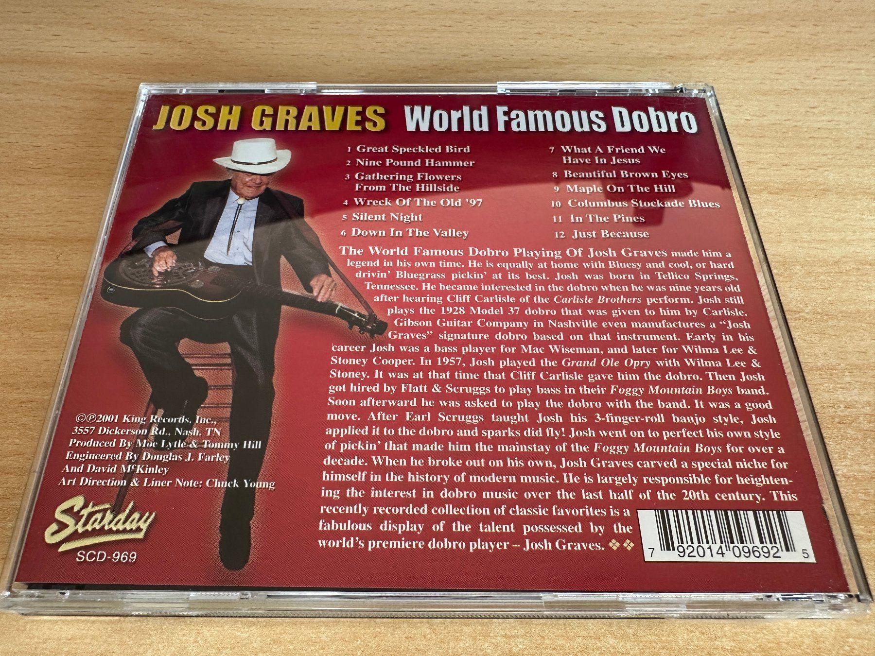 CD: Q5 Josh Graves - World Famous Dobro – Usato da Rikon im Tösstal venduto da Alpenmutz 1