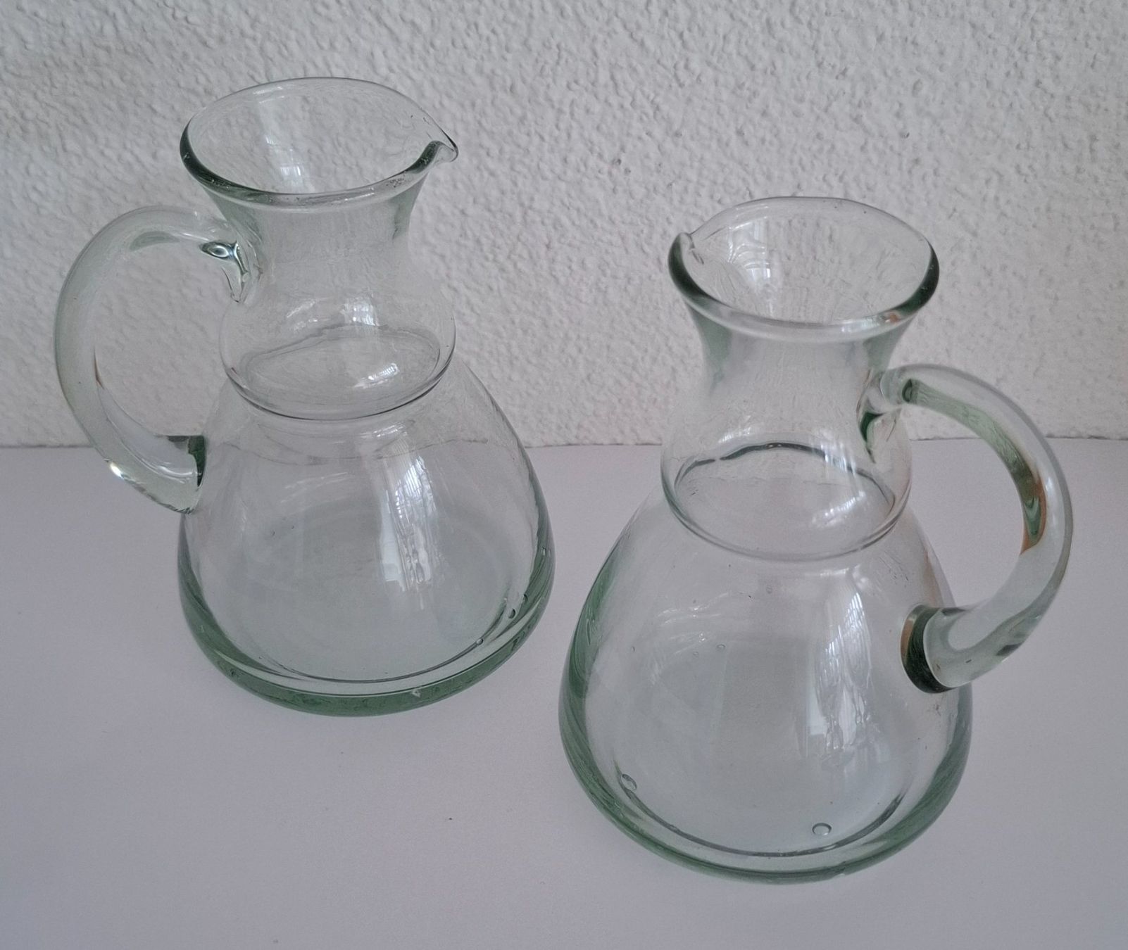 Bicchieri: Essig- und Oel-Kännchen aus Glas – Usato da Rothrist venduto da Clanx
