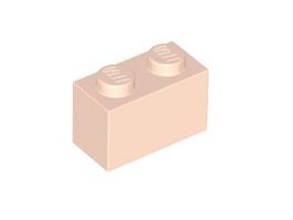 LEGO - 50x Light Nougat Brick 1x2 - 3004 - NEW
