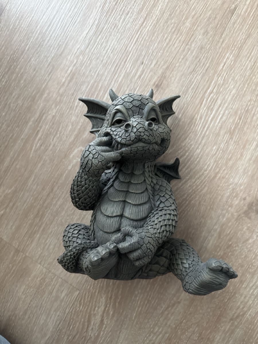Statuette: Drachenfigur, cooler Blickfang für Haus oder Garten. – Usato da Affoltern am Albis venduto da oliver-queen 1