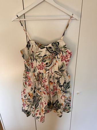 H&M Sommer Kleid, Blumenmuster, Gr. S, Top Zustand