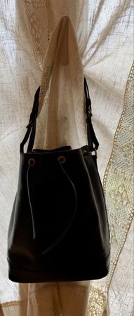 Louis Vuitton,  Noé Tasche, schwarz, Handtasche, Vintage