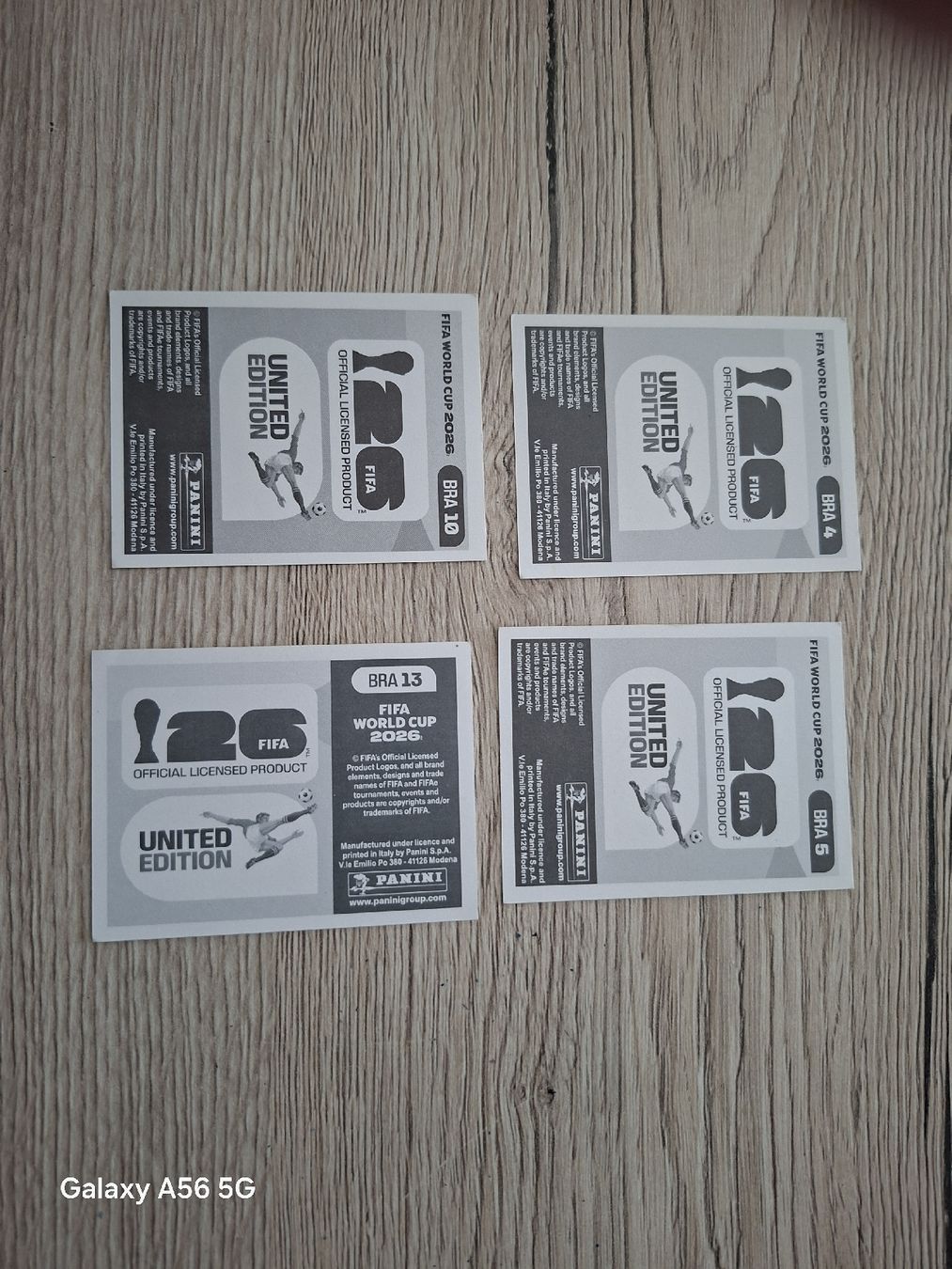Panini Carte collezionabili: panini bra – Nuovo e nell'imballaggio originale da Vionnaz venduto da NMNB