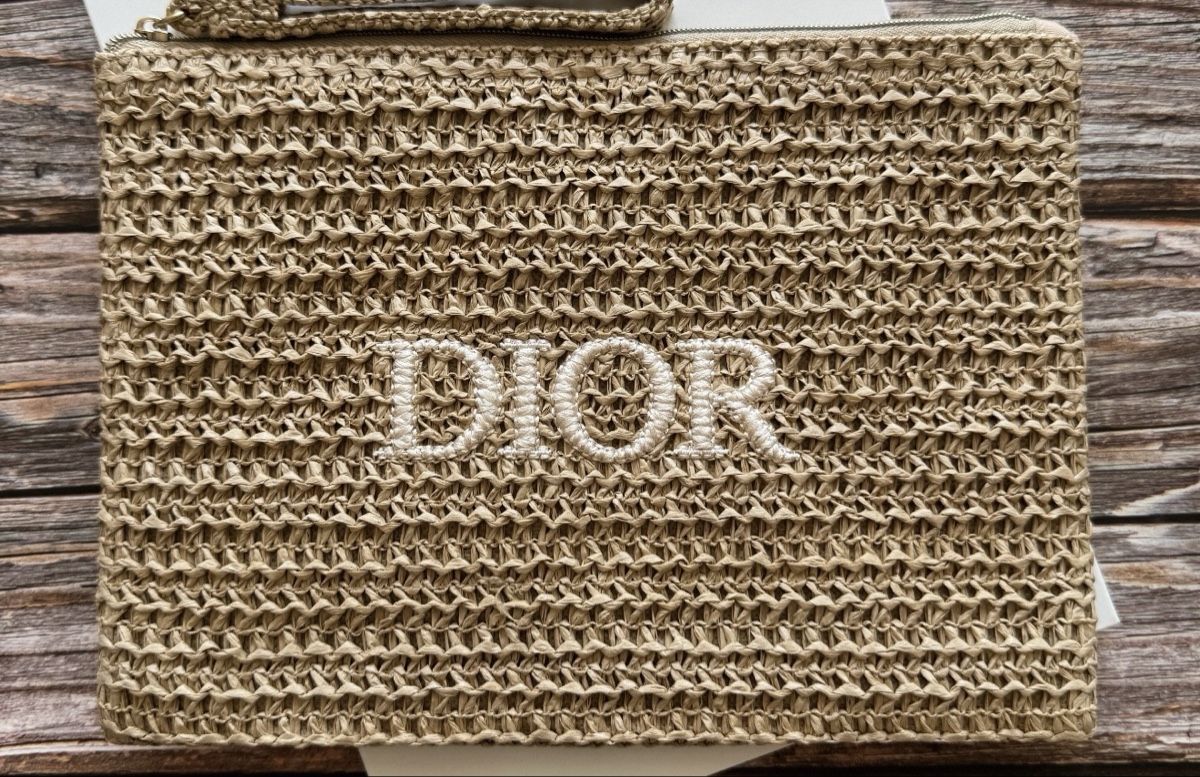 Borse: Dior Straw Clutch Bag – Nuovo e nell'imballaggio originale da Chur venduto da Madeys 1