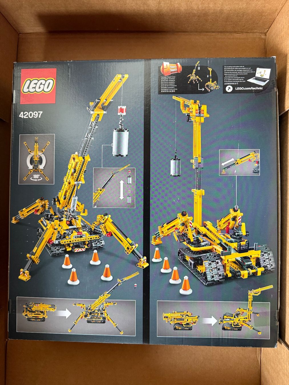 Lego Kit di costruzioni: LEGO Technic 42097 Compact Crawler Crane – Nuovo e nell'imballaggio originale da Basel venduto da zekzek 1