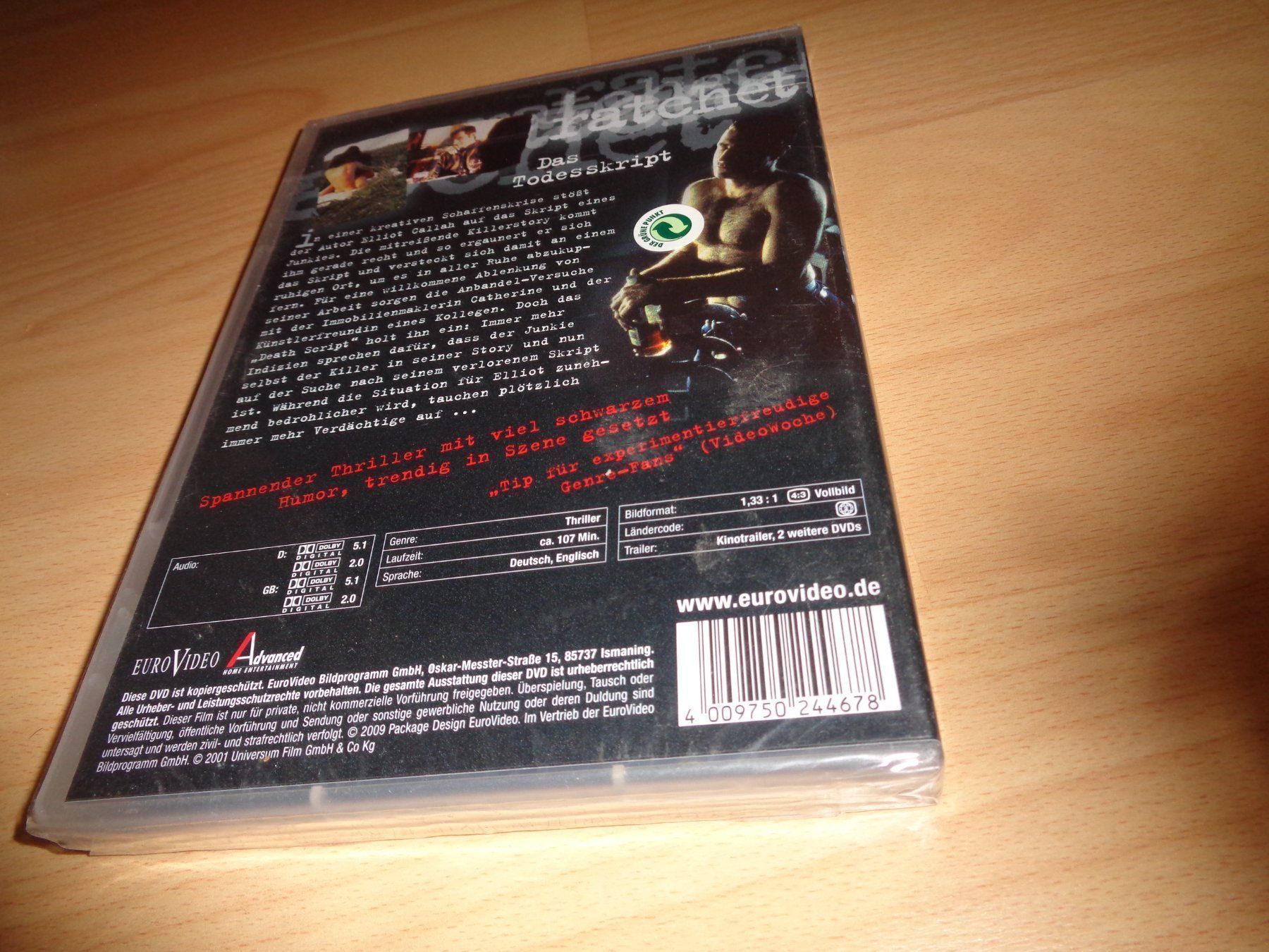 Alle DVDs: Ratchet - Das Todesskript DVD NEUWARE – Neu und originalverpackt aus Olten von Disc-Verkauf 1