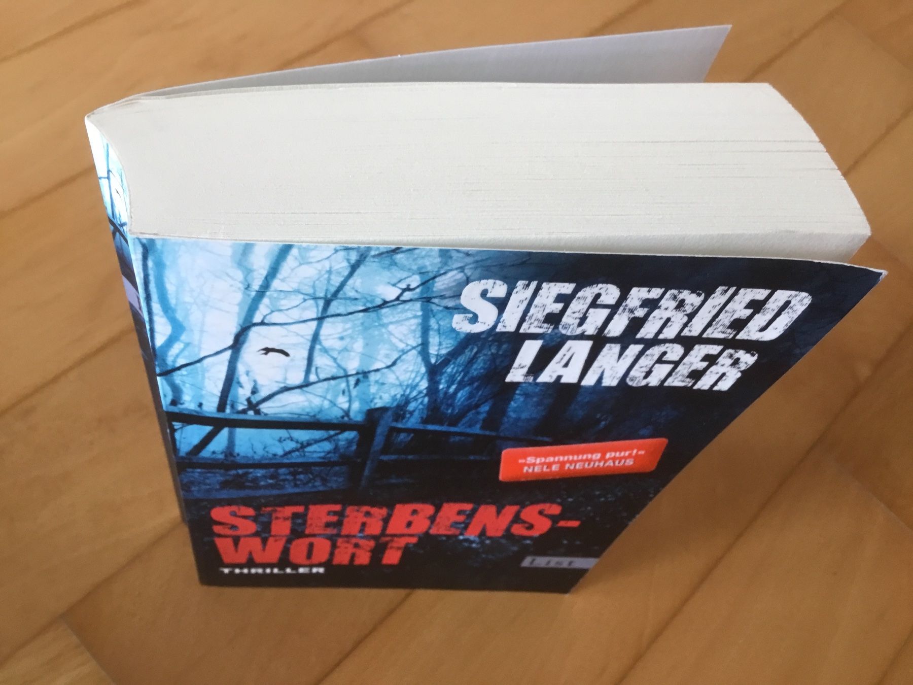 Libri: Siegfried Langer - Sterbenswort Thriller – Usato da Kerzers venduto da Georges3210 2