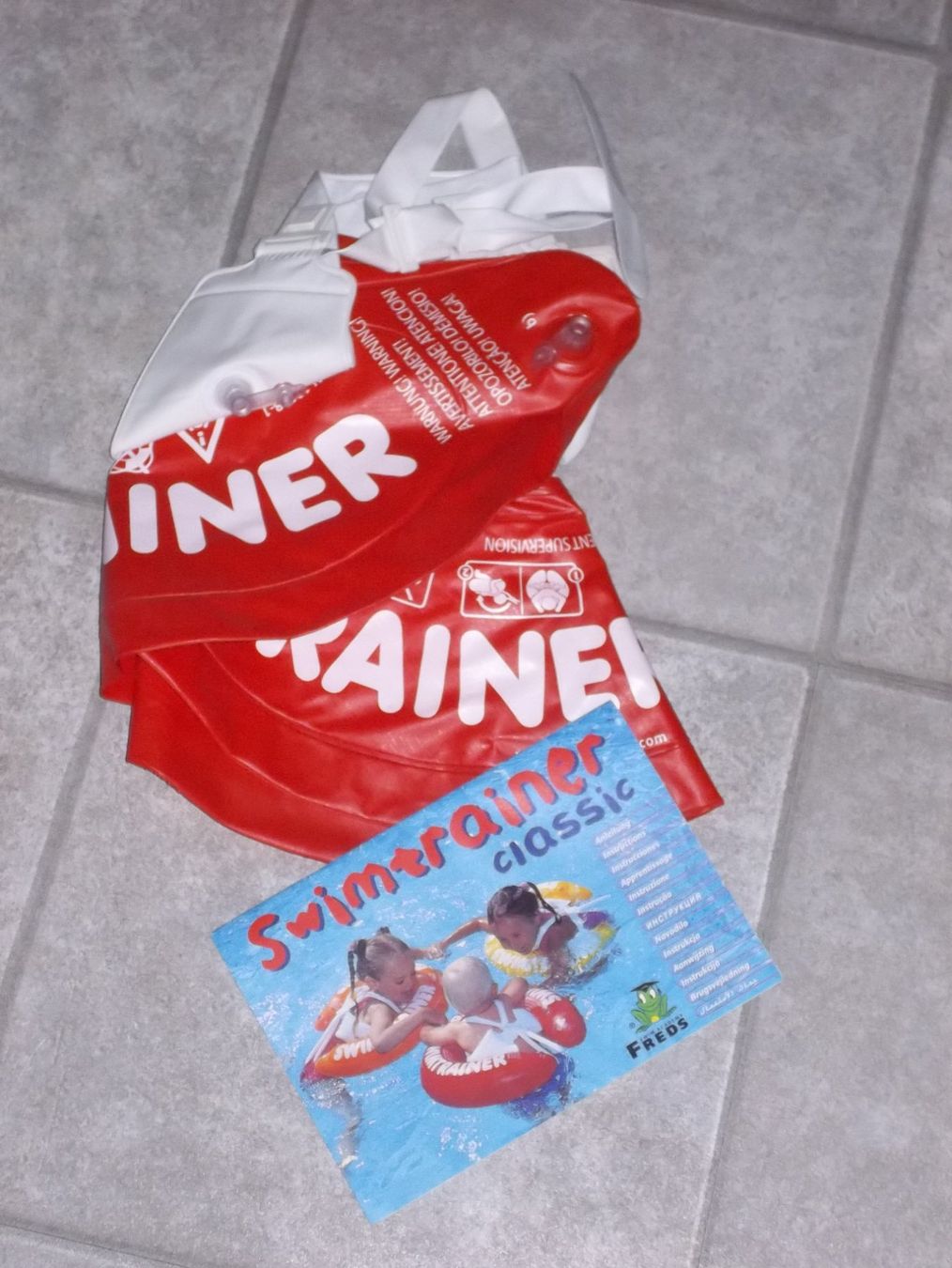 Salvagente: Schwimmhilfe Swimmer Trainer classic rot weiss – Usato da Kaltbrunn venduto da Cindy99 1