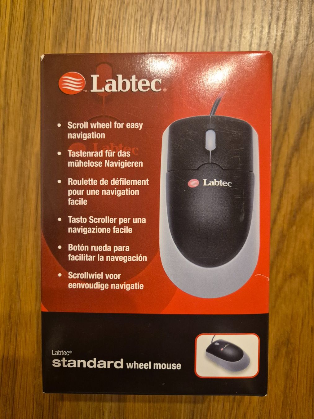 Mouse: Labtec Standard Wheel Mouse - Neu & Originalverpackt! – Nuovo e nell'imballaggio originale da Winkel venduto da Heuresis