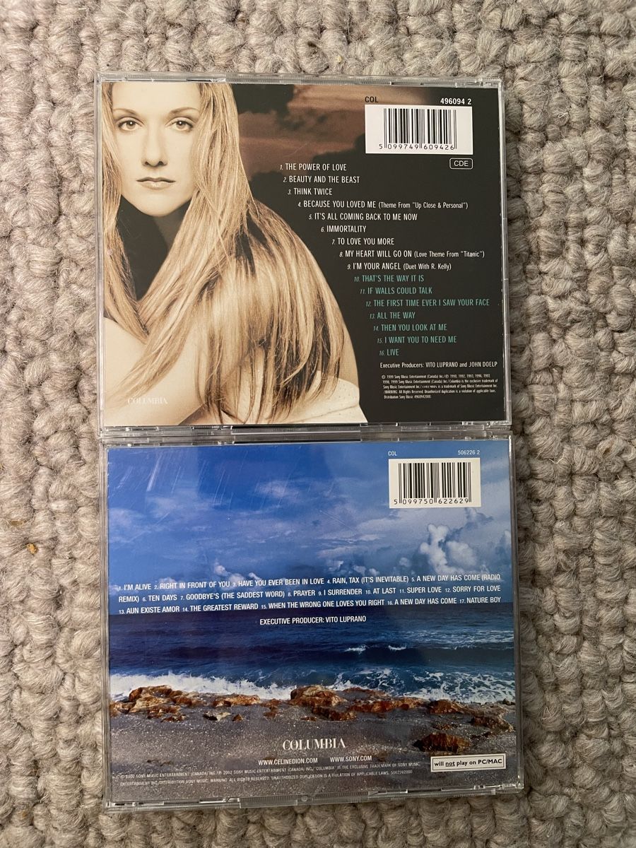 CDs: 2x Celine Dion  – D'occasion à Reinach AG par trigger7811 1