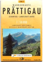 Wanderkarte 248 T Prätteigau 1:50'000