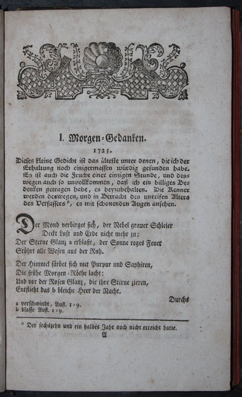 Libri: ALBRECHTS VON HALLER VERSUCH SCHWEIZERISCHER GEDICHTE,1768 – Usato da Guensberg venduto da Herzaktion 2