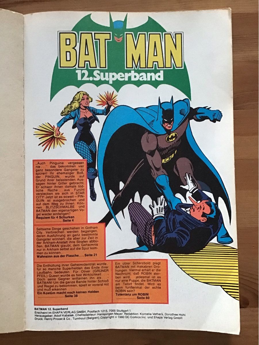 Fumetti: Batman superband 12 – Usato da Bettwiesen venduto da Jumpingfox 3