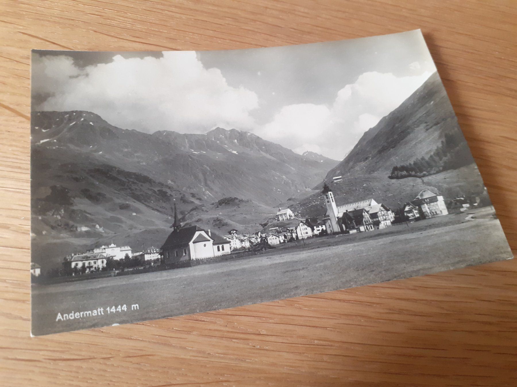 Ansichtskarten: ANDERMATT - 1925 – Gebraucht aus Winterthur von Ornyx7