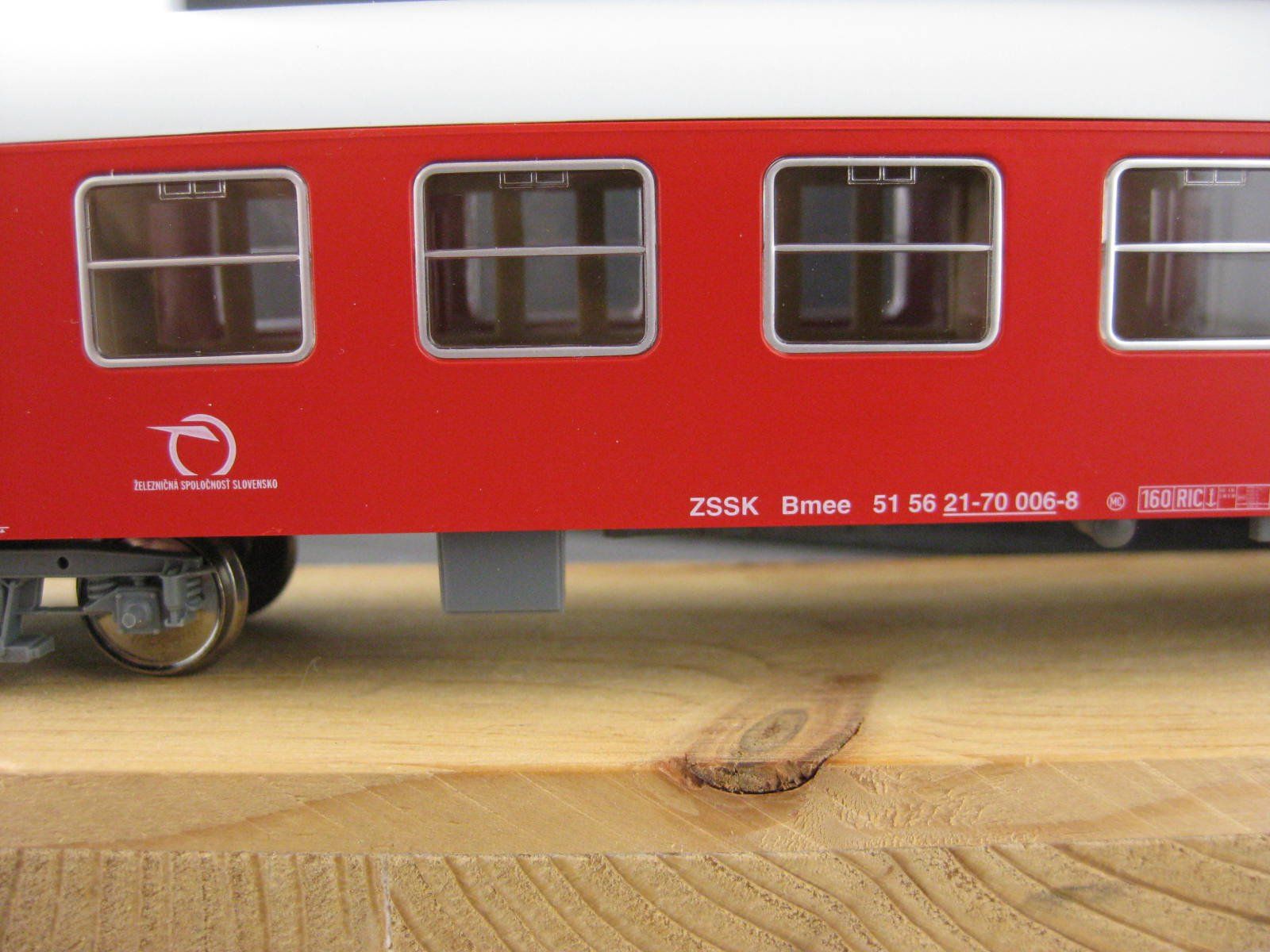 Tillig Modelleisenbahnen: Tillig 501031 ZSSK Bmee 2. Klasse – Gebraucht aus Malters von Marosko 1