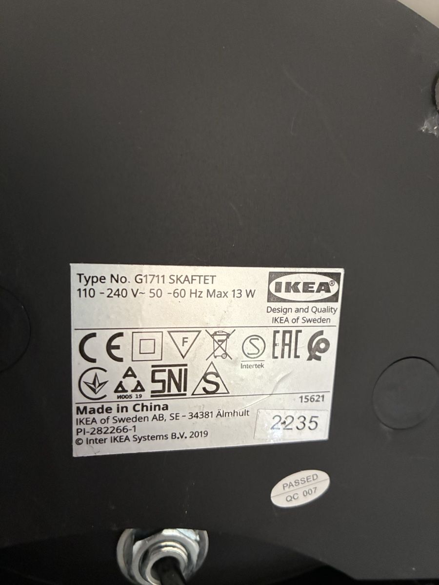 Ikea Lampen: IKEA SKAFTET G1711 Lampe 13W – Gebraucht aus Basel von yac_h5js 3