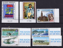 R5086  /  Polynésie poste aérienne 1980 année neufs XX