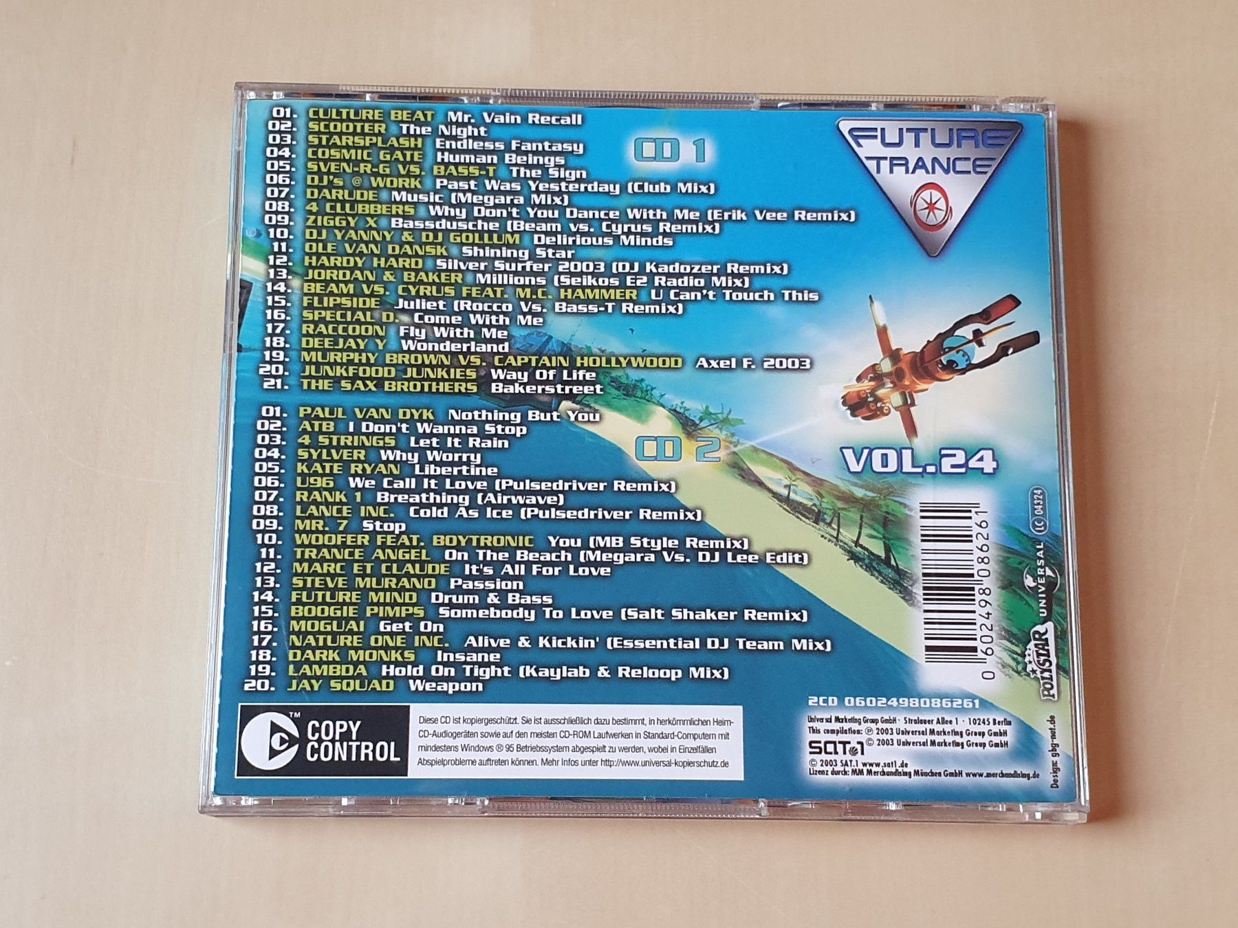 CDs: Future Trance Vol. 24 – Gebraucht aus Stansstad von collectorsshop 1