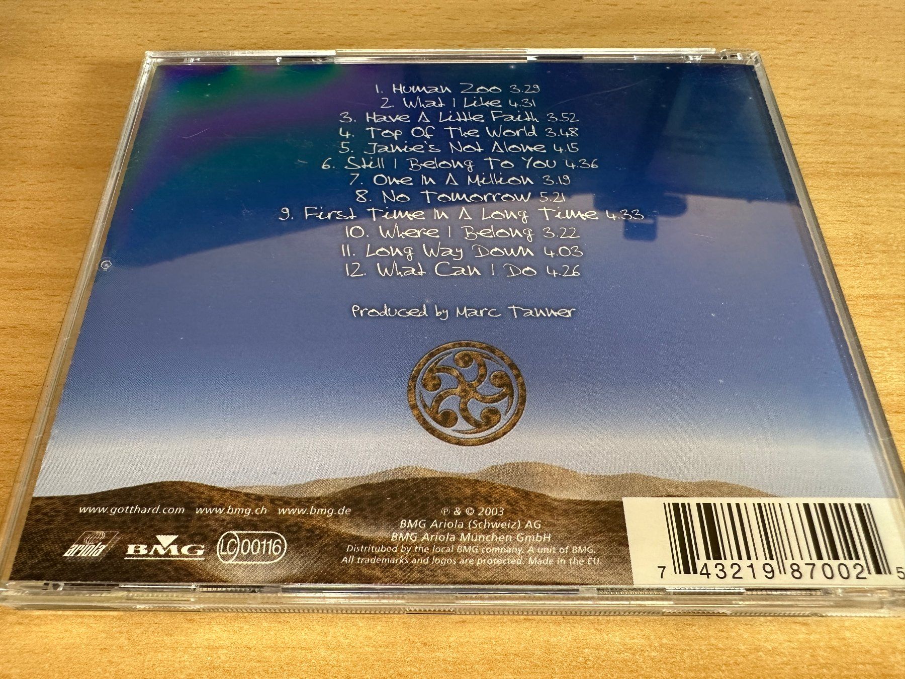 CD: Gotthard – Human Zoo – Usato da Rikon im Tösstal venduto da Alpenmutz 1
