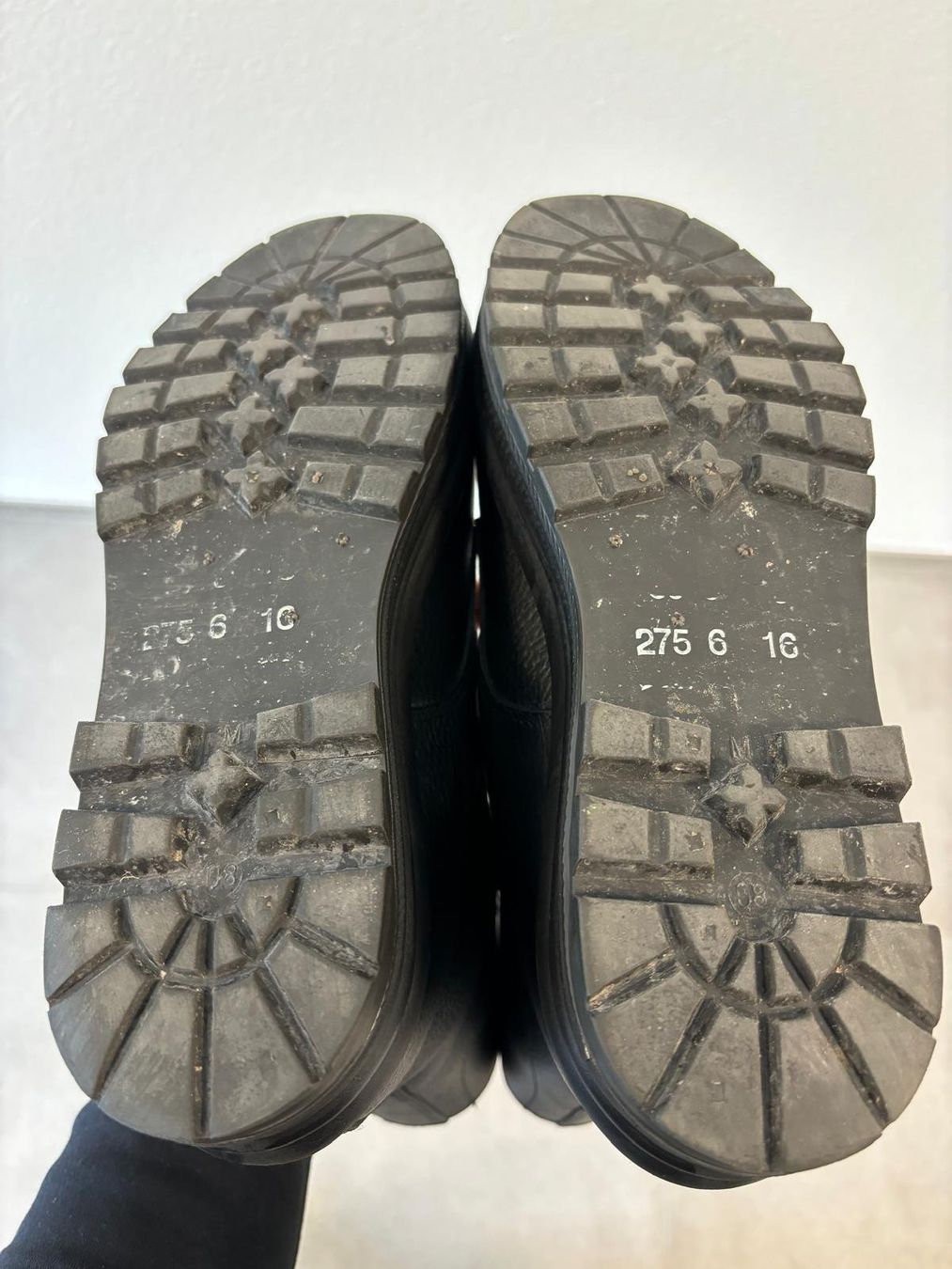 Herrenschuhe: Kampfstiefel, Vollleder, schwarz - Gr. 43.5 – Gebraucht aus Schindellegi von cocooning1 4