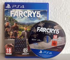 Far Cry 5 PS4 Spiel Disc Huelle in Top Zustand 