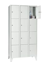 neuer Wertfachschrank 300 mm, 3 Abteile, 12 Fächer