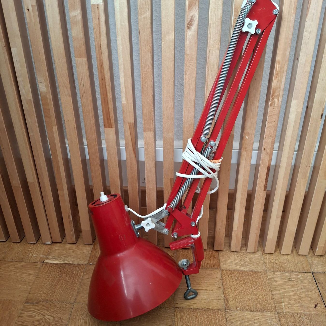 Lampade: Lampe architecte 1970 rouge – Usato da Neuchâtel venduto da Rochawood 1